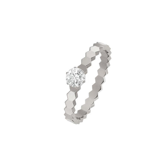 [baslovejewels]BEE LOVE RING SILVER 1 DIAMOND