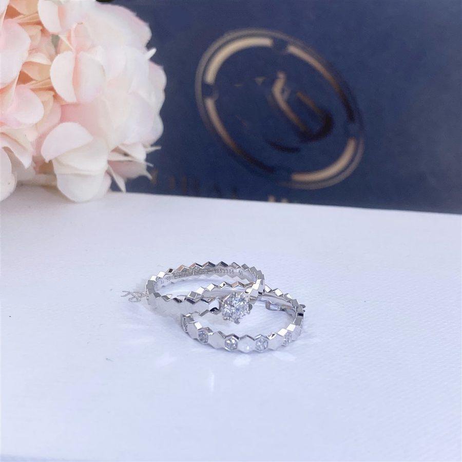 [Basjewels]BEE LOVE RING SILVER 1 DIAMOND