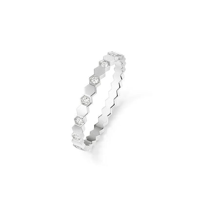 [baslovejewels]BEE LOVE RING SILVER DIAMOND