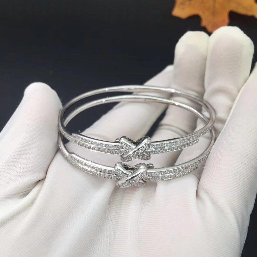 [baslovejewels]JEUX DE BRACELET DIAMONDS SILVER