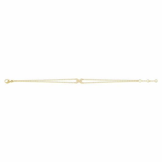 [Basjewels]JEUX BRACELET GOLD DIAMOND