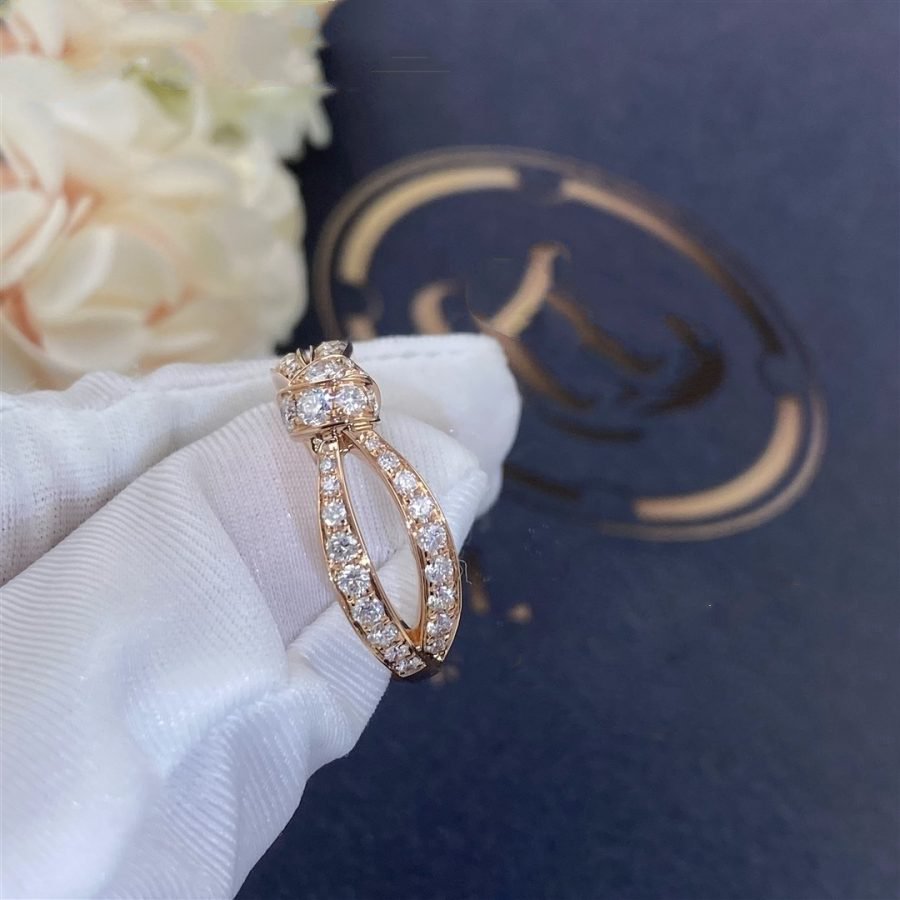 [baslovejewels]LIENS PINK GOLD DIAMOND RING