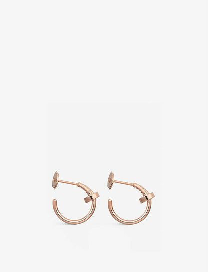 [Basjewels]JUSTE EARRINGS PINK GOLD