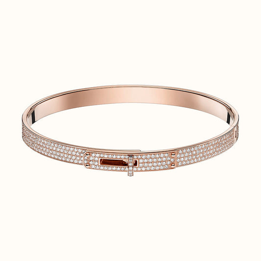 [Basjewels]KELLY BRACELET DIAMOND PAVED