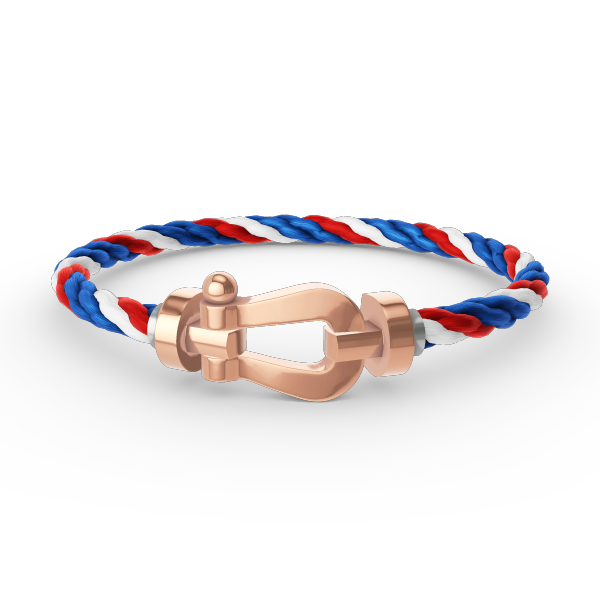 [baslovejewels]FORCE LARGE HORSESHOE NO DIAMOND BRACELET ROSE GOLD