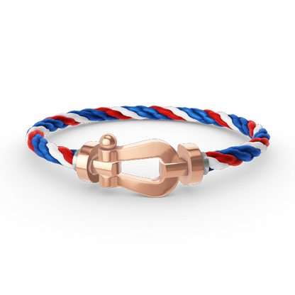 [baslovejewels]FORCE LARGE HORSESHOE NO DIAMOND BRACELET ROSE GOLD