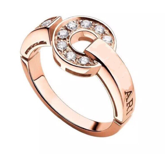 [Basjewels]DREAM RING DIAMOND PINK GOLD