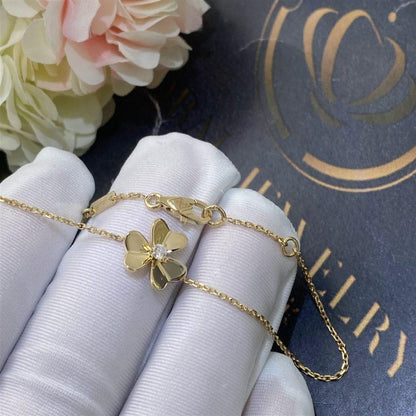 [Basjewels]FRIVOLE GOLD FLOWER BRACELET