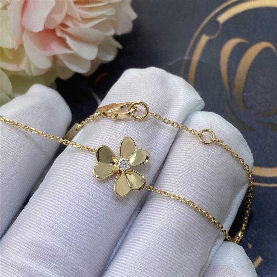 [Basjewels]FRIVOLE GOLD FLOWER BRACELET