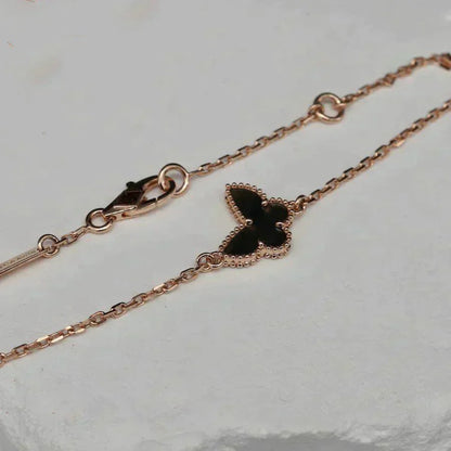 [Basjewels]BUTTERFLY ONYX  BUTTERFLY BRACELET