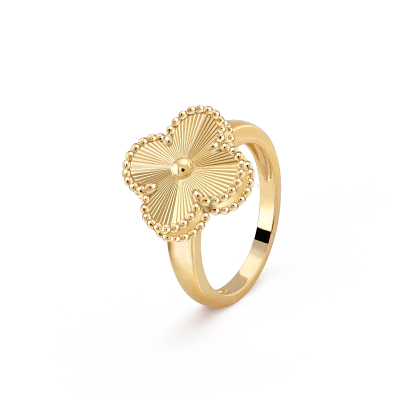 [basloveJW]CLOVER GOLD RING