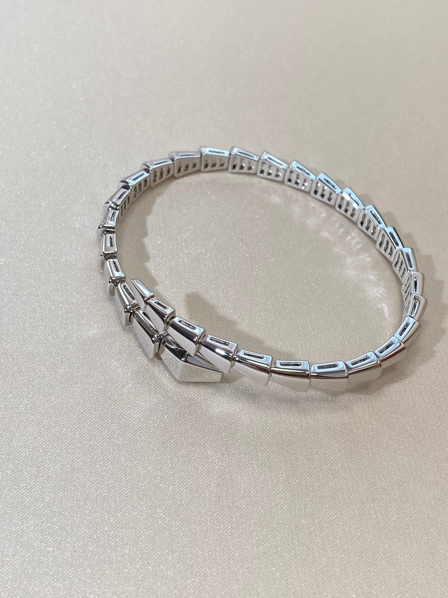 [Basjewels]SERPENTI VIPER SILVER BRACELET