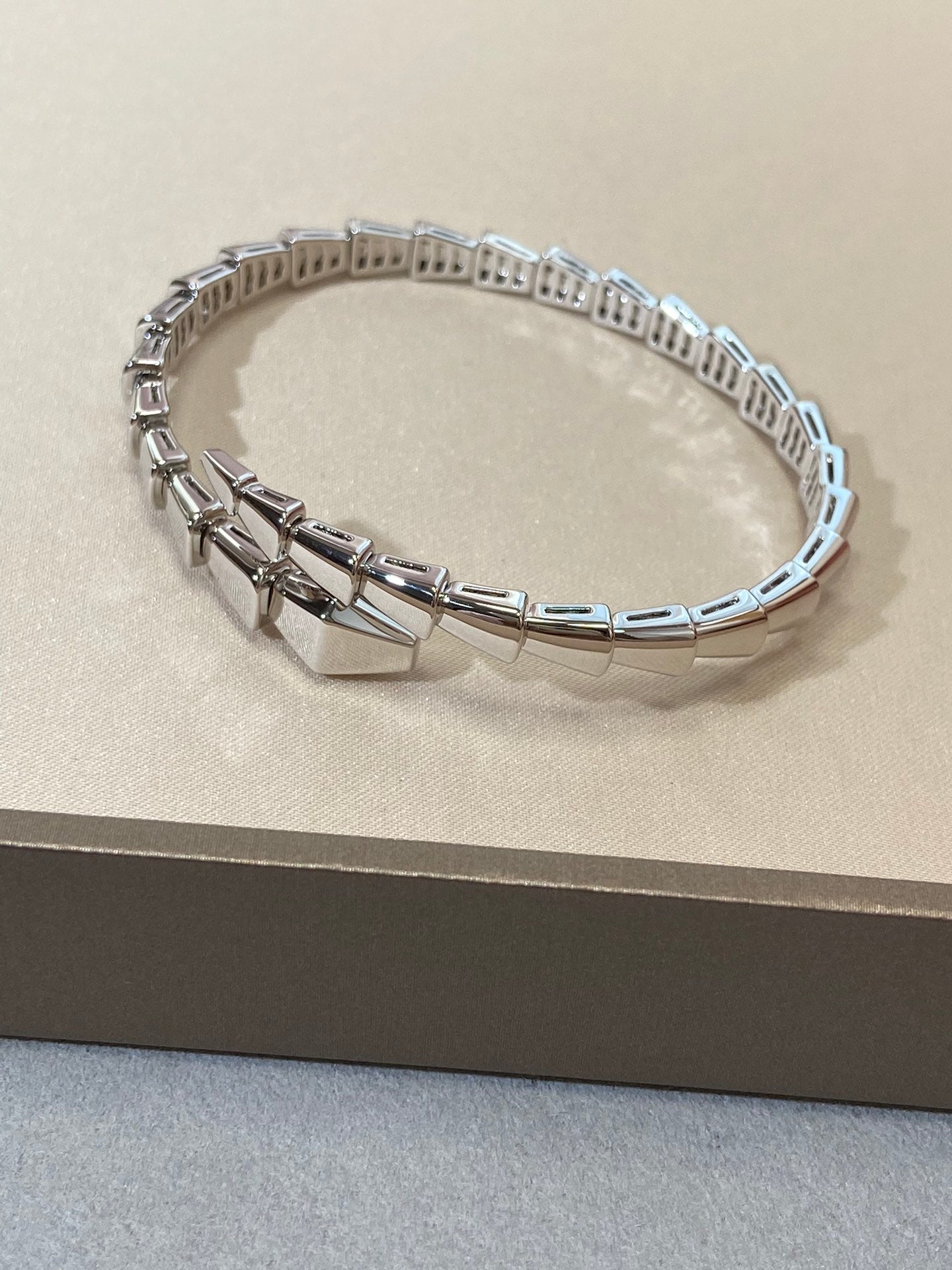 [Basjewels]SERPENTI VIPER SILVER BRACELET