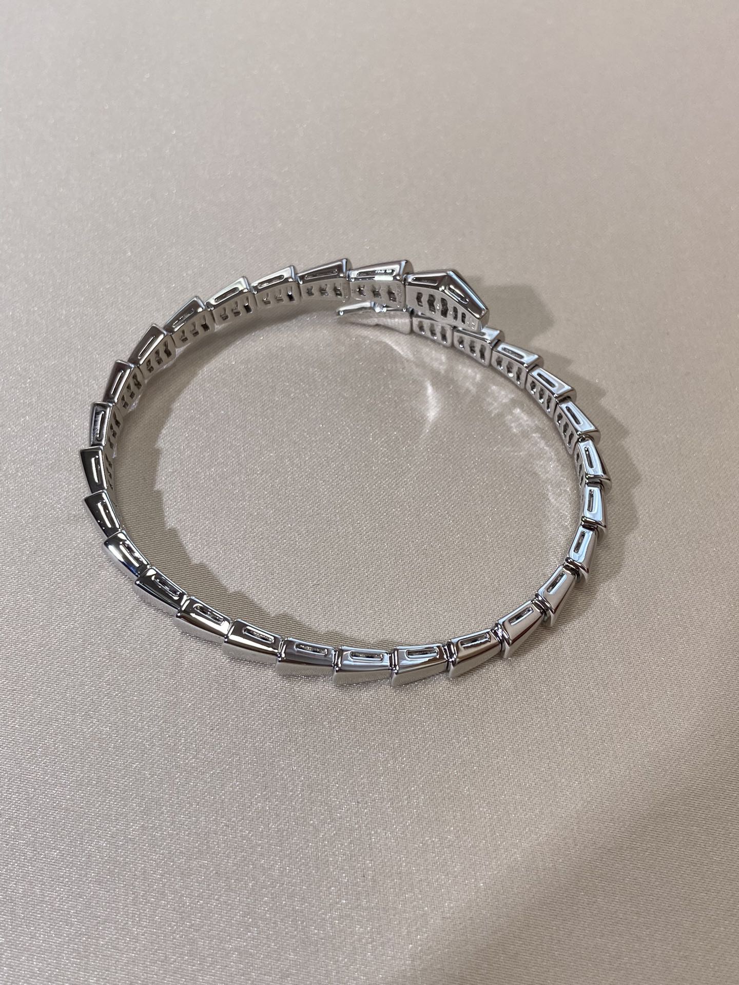 [Basjewels]SERPENTI VIPER SILVER BRACELET