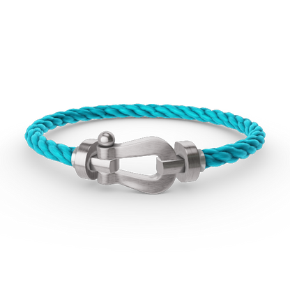 [baslovejewels]FORCE LARGE HORSESHOE NO DIAMOND BRACELET SILVER